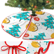 Blue Christmas Tree Mouses And Toys Christmas Tree Skirt Home Decor