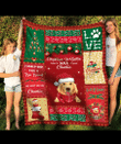 A Warm Christmas Is Better With Charlie Custom Name Sherpa Fleece Blanket