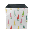 Colorful Pastel Gnomes Illustration White Background Storage Bin Storage Cube
