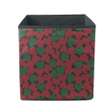 Camouflage Christmas Heart Shaped Red And Green Storage Bin Storage Cube
