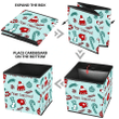 Hat Sock And Christmas Candy Cane Storage Bin Storage Cube