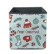 Hat Sock And Christmas Candy Cane Storage Bin Storage Cube