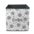 Black And White Hand Drawn Cookies With Chocolate Chip Storage Bin Storage Cube