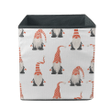 Cute Gnomes With Red Christmas Hat Storage Bin Storage Cube