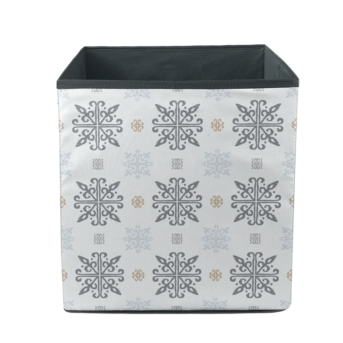 Awesome Drawing Snowflakes Nordic Style Pattern Storage Bin Storage Cube
