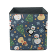 Theme Christmas With Penguin And Snowman Storage Bin Storage Cube