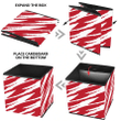 Military Camoflage Christmas Brush Stroke Fur Storage Bin Storage Cube