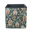 Gingerbread Dog Houses And Dogs Cookies Cakes Storage Bin Storage Cube