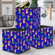 Christmas With Cactus And Red Dot Storage Bin Storage Cube