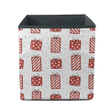 Creative Gift Boxes With Striped And Dotted Pattern On Storage Bin Storage Cube
