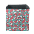 Military Camoflage Christmas Abstract Leaves Background Storage Bin Storage Cube