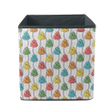 Christmas With Rainbow Gingerbread Cookies Colors Storage Bin Storage Cube