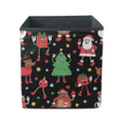 Theme Festival With Snowman Reindeer Christmas Tree And Bear Storage Bin Storage Cube