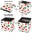 Luxurious Christmas Icons With Gift Boxes Socks And Holly Leaves Storage Bin Storage Cube