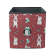 Theme Christmas Penguin Hares Lollipop And Sock For Gifts Storage Bin Storage Cube