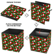Camouflage Winter Christmas And New Year Puzzle Storage Bin Storage Cube
