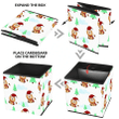 Lion Wearing Christmas Hat Tree And Clouds Storage Bin Storage Cube