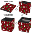 Pine Tree Snowflakes And Christmas Funny Snowman Storage Bin Storage Cube