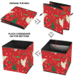Christmas Tree Gift Box And Candy Cane Storage Bin Storage Cube