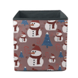 Christmas Hat Snowman And Tree Storage Bin Storage Cube