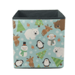 Christmas Cute Polar Bear And Friends Storage Bin Storage Cube