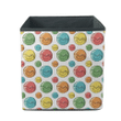 Christmas With Rainbow Face Gingerbread Cookies Storage Bin Storage Cube