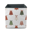 Multicolored Jingle Bells Illustration Xmas Decorations Storage Bin Storage Cube