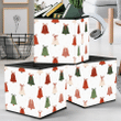 Multicolored Jingle Bells Illustration Xmas Decorations Storage Bin Storage Cube
