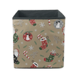 Chrismas Sock Gingerbread And Candy Cane Storage Bin Storage Cube