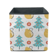 Blue Christmas Tree Mouses And Toys Storage Bin Storage Cube