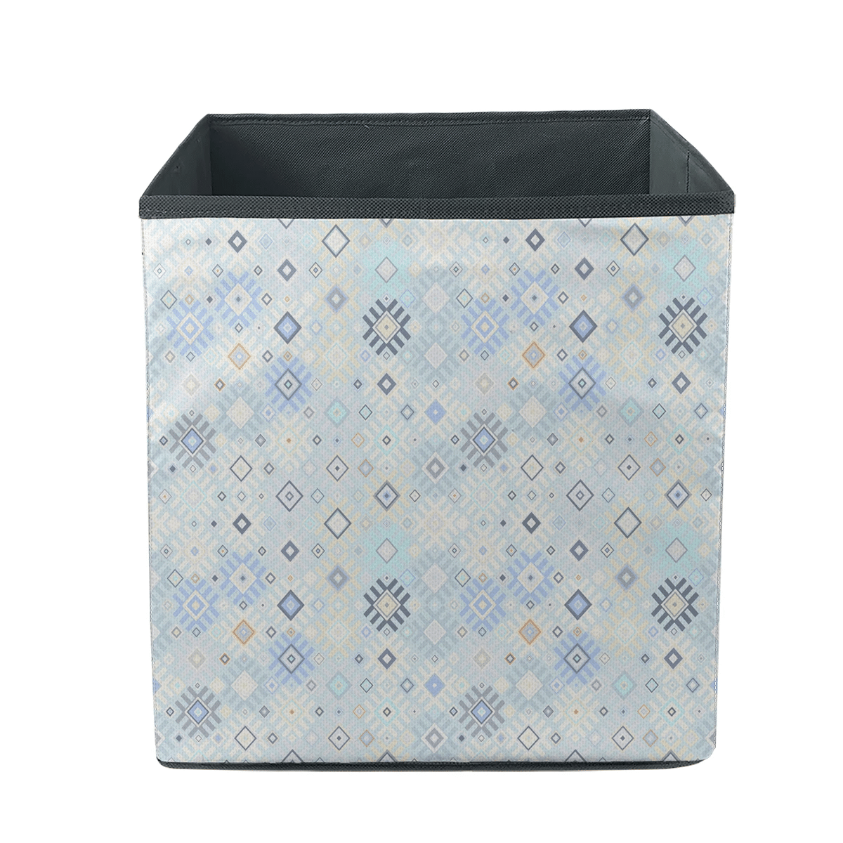 Modern Hipster Snow Ethnic Geometric Folk Style Storage Bin Storage Cube