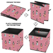 Fairytale Pink Theme With Ballet Dancer And Nutcracker Storage Bin Storage Cube