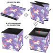 Horses Running Across With Clouds And Stars Storage Bin Storage Cube