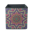 Colorful Mandala Star And Geometric Medallion Storage Bin Storage Cube
