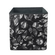Natural Summer Abstract Florals Butterflies And Bee Storage Bin Storage Cube