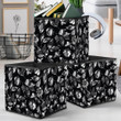 Natural Summer Abstract Florals Butterflies And Bee Storage Bin Storage Cube