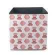 Presidents Day In USA Patriotic Uncle Sam Hat Card Storage Bin Storage Cube