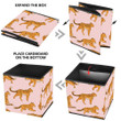 Leopards Laying And Resting Or Walking And Hunting Storage Bin Storage Cube