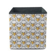 Evil Faces Of Eagles Stacking Storage Bin Storage Cube