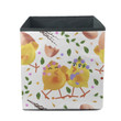Easter Chicken With Flower Wreath Green Leaf And Egg Shell Storage Bin Storage Cube