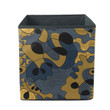 Psychedelic Abstract Artwork With Wave Decorative Pattern Storage Bin Storage Cube