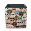 Variety Of Ethnicities Hair Colours And Hairstyles Of Ladies Storage Bin Storage Cube