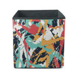 Fasion Style Splashes Smudges Multicolor Painting Storage Bin Storage Cube