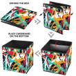 Fasion Style Splashes Smudges Multicolor Painting Storage Bin Storage Cube