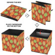 Awesome Leaf Foliage Texture Drawing By Hand Storage Bin Storage Cube