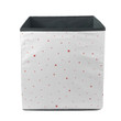 Mini Stars In Red And White Pattern Patriotic Storage Bin Storage Cube