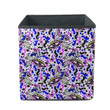 Trippy Eyes Watercolor Blue And Pink Dots On White Design Storage Bin Storage Cube