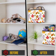 The Colors Of Nature With Various Autumn Leaves Storage Bin Storage Cube