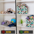 Cartoon Abstract Dog And Monsters Comics Doodle Storage Bin Storage Cube