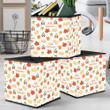 Hello September And Different Autumn Leaves Storage Bin Storage Cube
